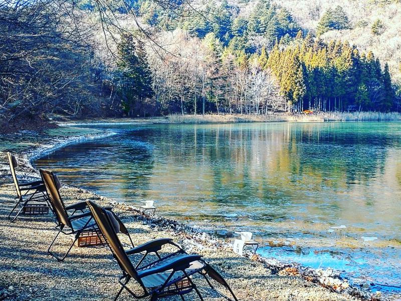山梨 テントサウナ ドラゴンサウナ 四尾連湖 湖畔
