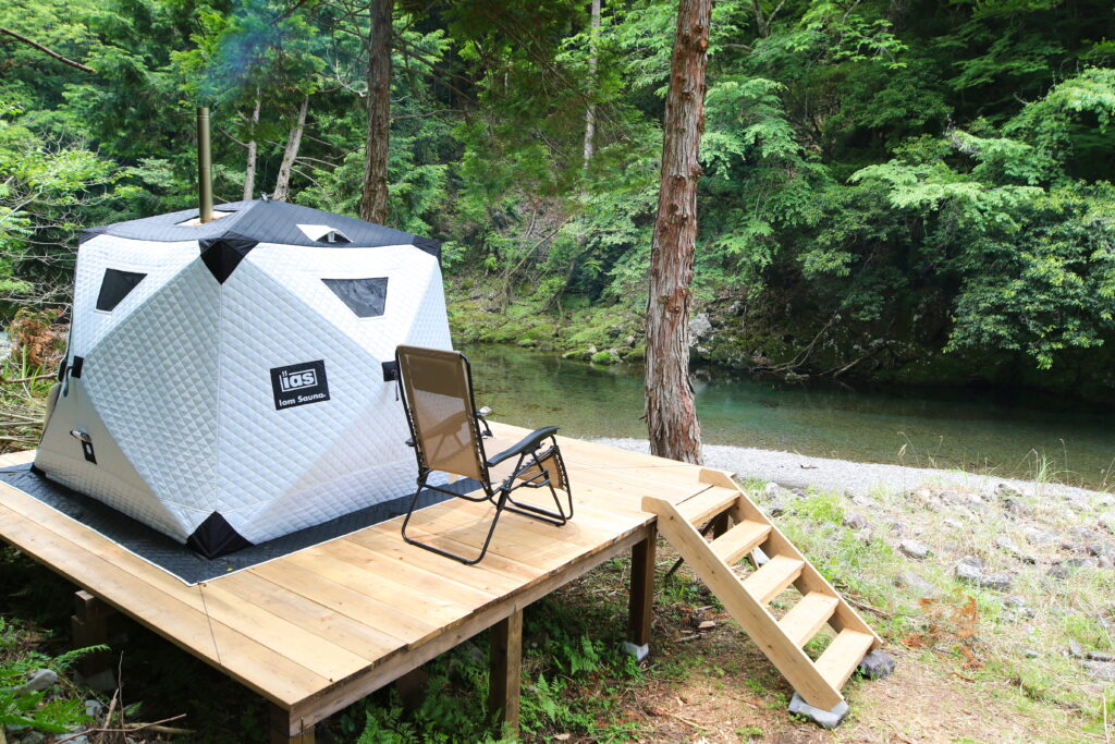 徳島 テントサウナ Kuo Green Village 海陽町 秘境 清流 集落