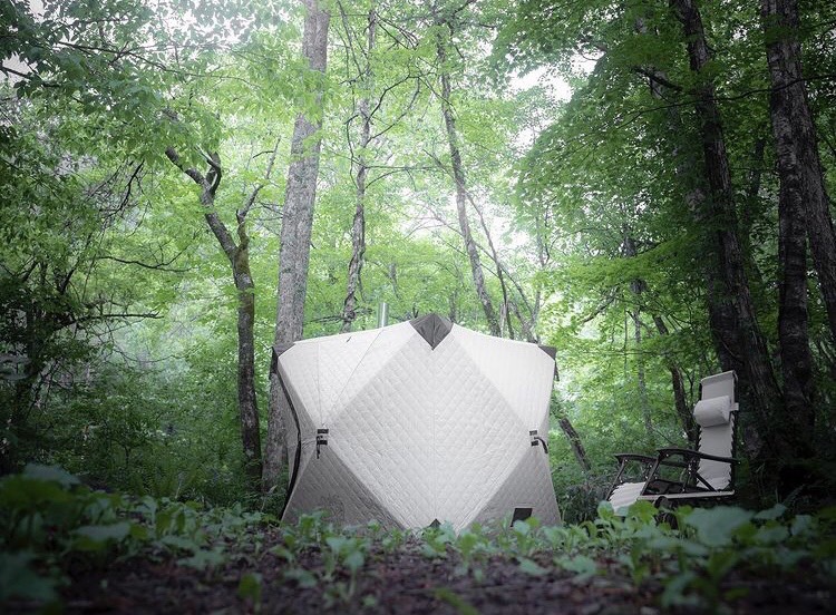 熊本 テントサウナ MIKI TAO SAUNA 阿蘇 一の宮 渓流