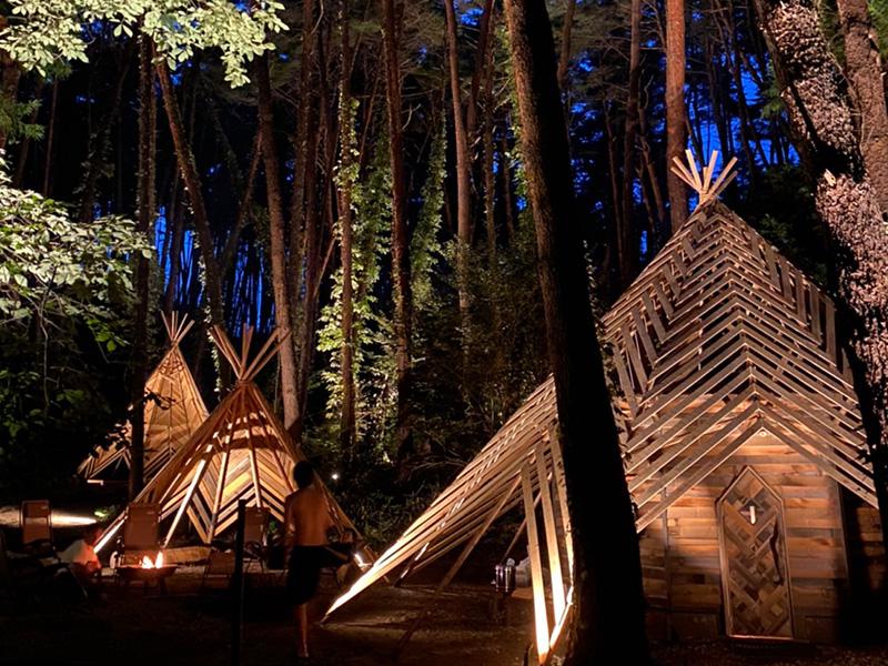 山梨 テントサウナ FOLKWOOD SAUNA 北杜 八ヶ岳