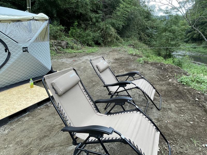 群馬 テントサウナ Fujioka BASE 藤岡 鮎川 川サウナ