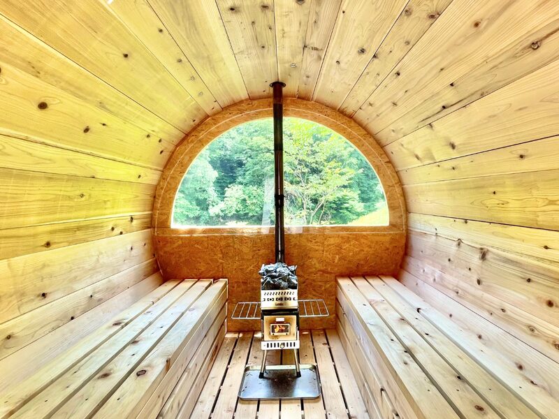 広島 テントサウナ 茶ウナCAMP 安芸太田 川サウナ