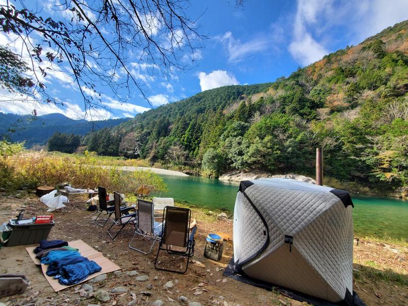 岐阜 自然サウナ ひょうろくサウナ 美濃 板取川 サ飯
