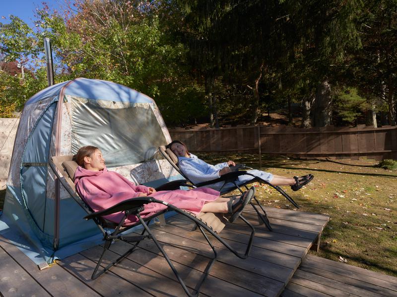 長野 テントサウナ 白樺リゾート 池の平 白樺湖 ファミリー