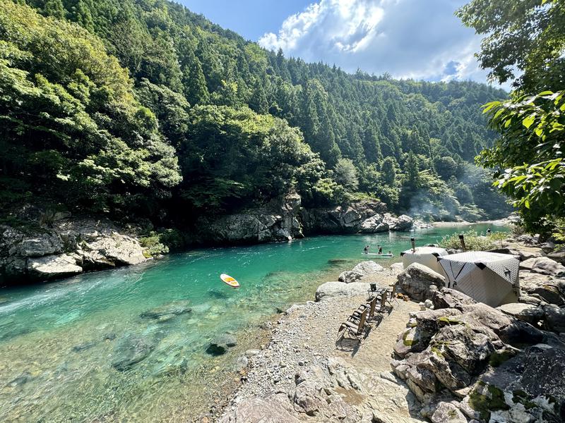 岐阜 テントサウナ ITADORI SAUNA 板取川 川サウナ 関市