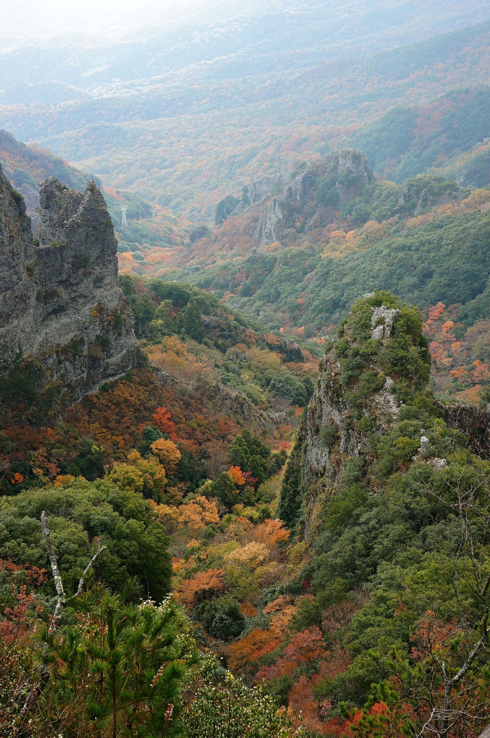 香川 寒霞渓 小豆島 渓谷