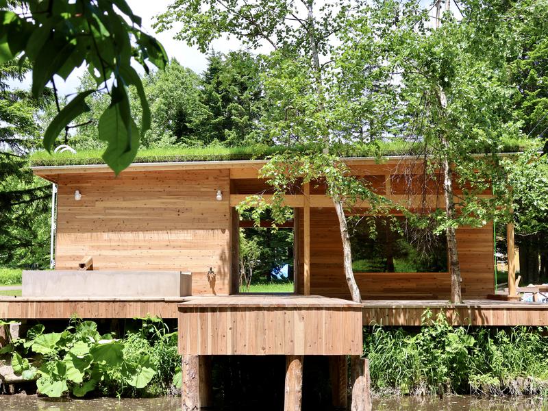 北海道 サウナ KIELO SAUNA 釧路 阿寒 ログサウナ