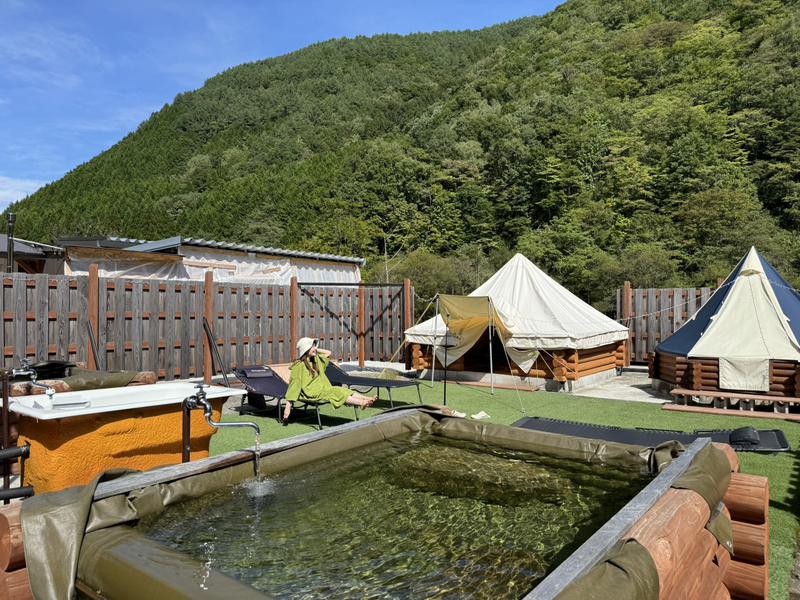 岐阜 テントサウナ 新くるみランド 高山 手作りサウナ