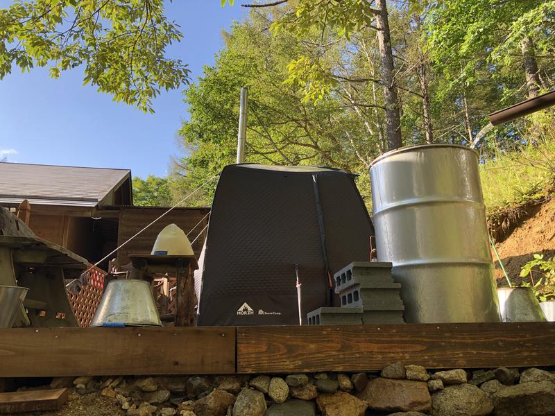 山梨 テントサウナ みずがき山 キャンプ場 北杜