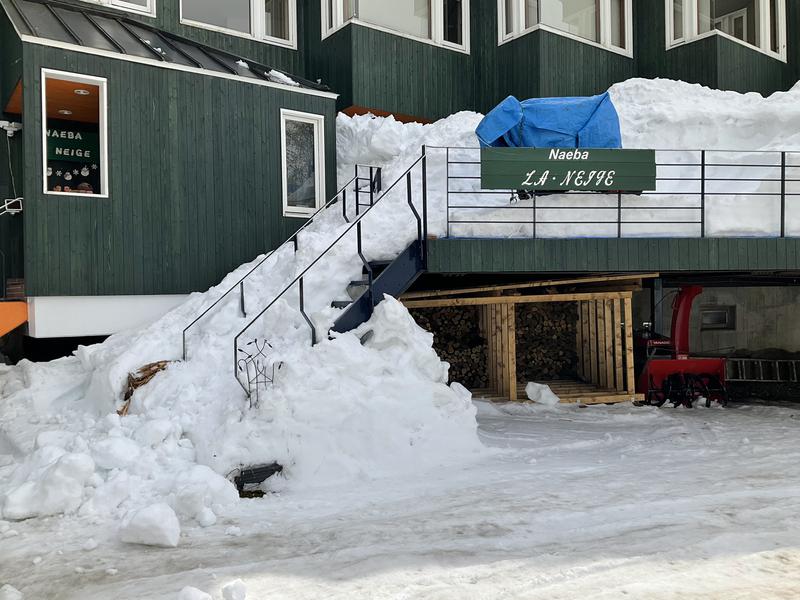 新潟 自然サウナ 苗場 ラネージュ 川サウナ 湯沢