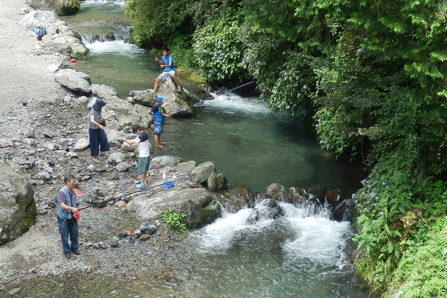埼玉 名栗 入間川 渓谷 清流 テントサウナ