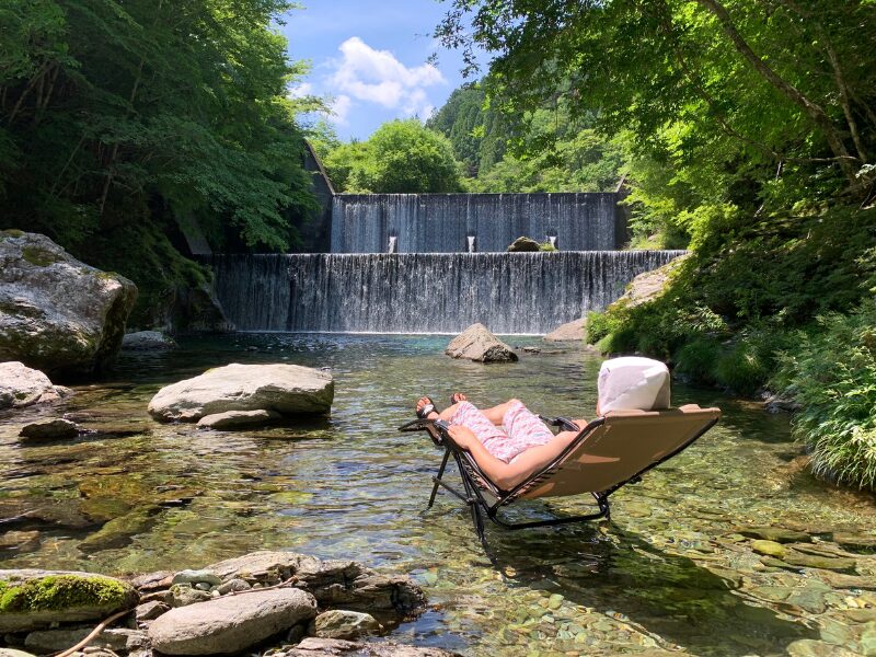 高知 テントサウナ ニジュマル いの町 吉野川 川サウナ