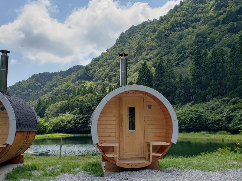 栃木 テントサウナ 日光サウナリゾート バレル エアストリーム