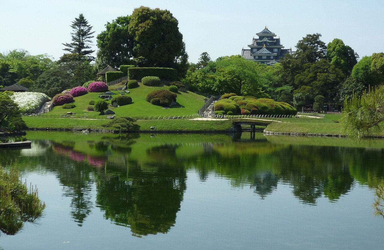 岡山 後楽園 テントサウナ 旭川