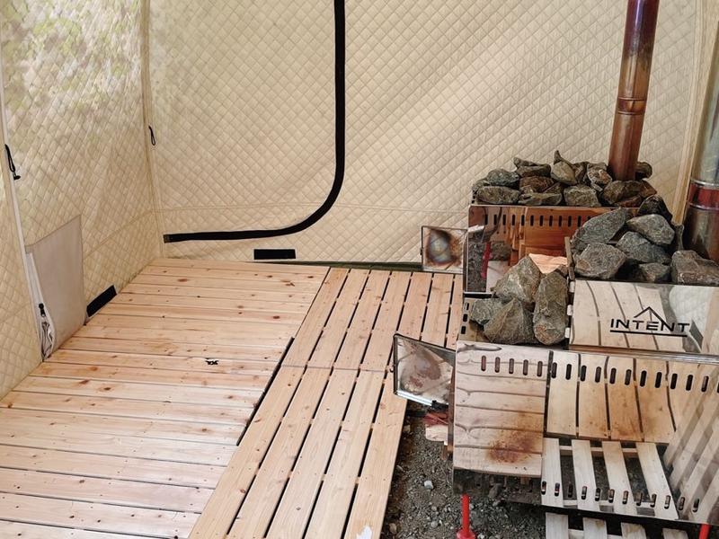 大阪 テントサウナ ファミリー 福島 屋外サウナ