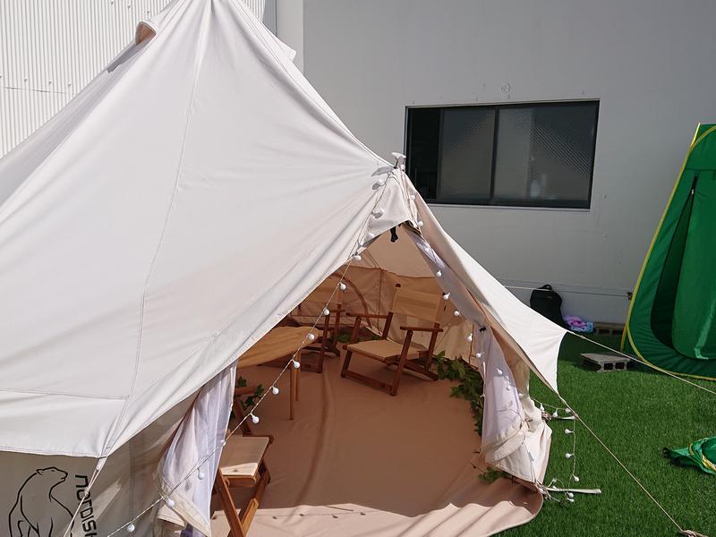 大阪 テントサウナ 輝ノ庭 新大阪 屋上サウナ モルジュ