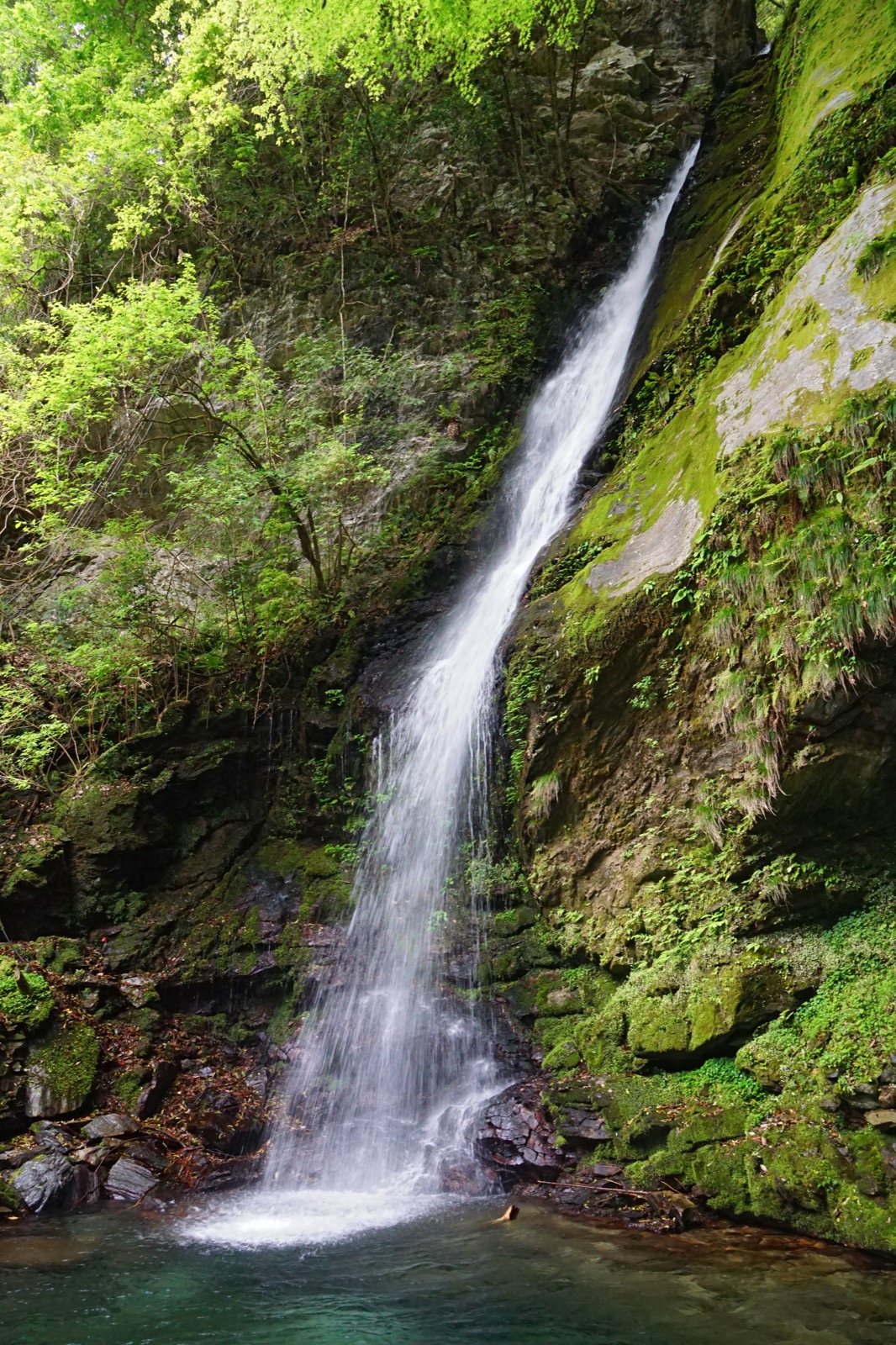 徳島 祖谷渓 琵琶の滝 秘境 剣山 アウトドア