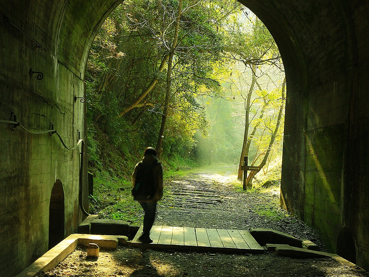 兵庫 自然サウナ 武庫川渓谷 廃線敷 西宮