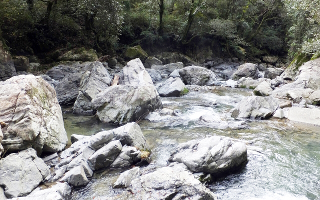 関西 渓谷 川サウナ 清流 テントサウナ