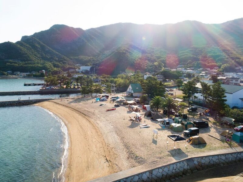 香川 テントサウナ シマアソビ 小豆島 瀬戸内海 海サウナ