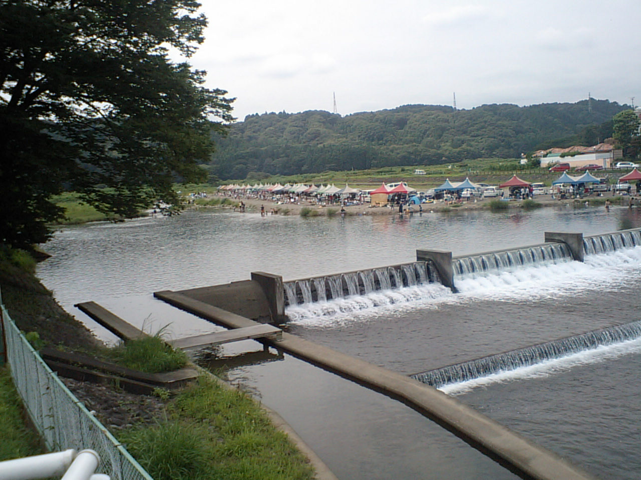 東京 秋川 清流 川サウナ