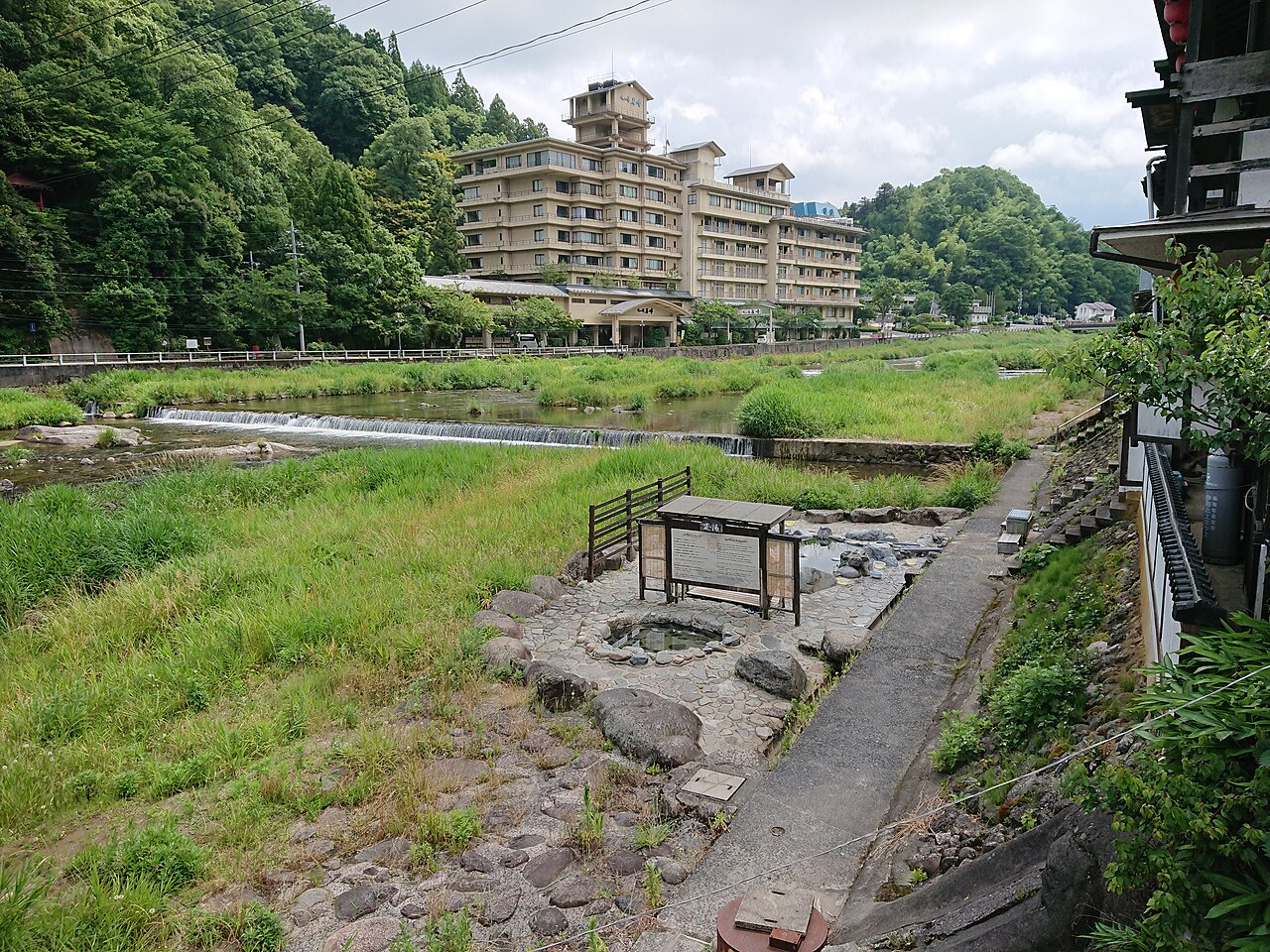 鳥取 三朝温泉 世界有数のラジウム泉 温泉サウナ