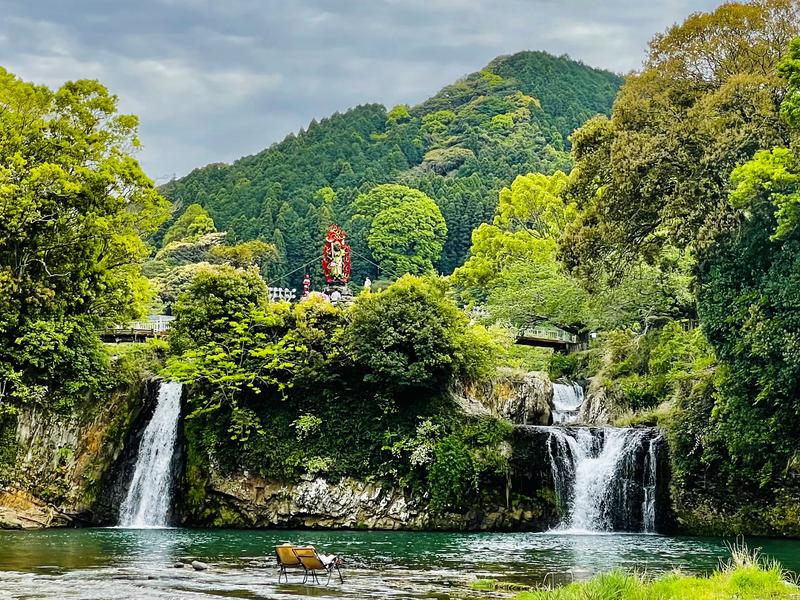 佐賀 テントサウナ 嬉野 アウトドア 轟の滝 茶ロウリュ