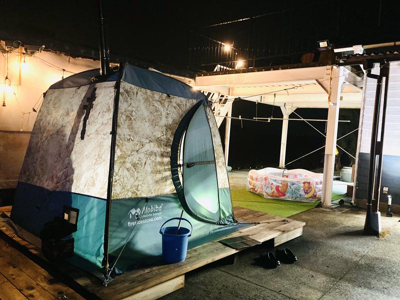 茨城 テントサウナ ウォーターガーデン 神栖 MOBIBA