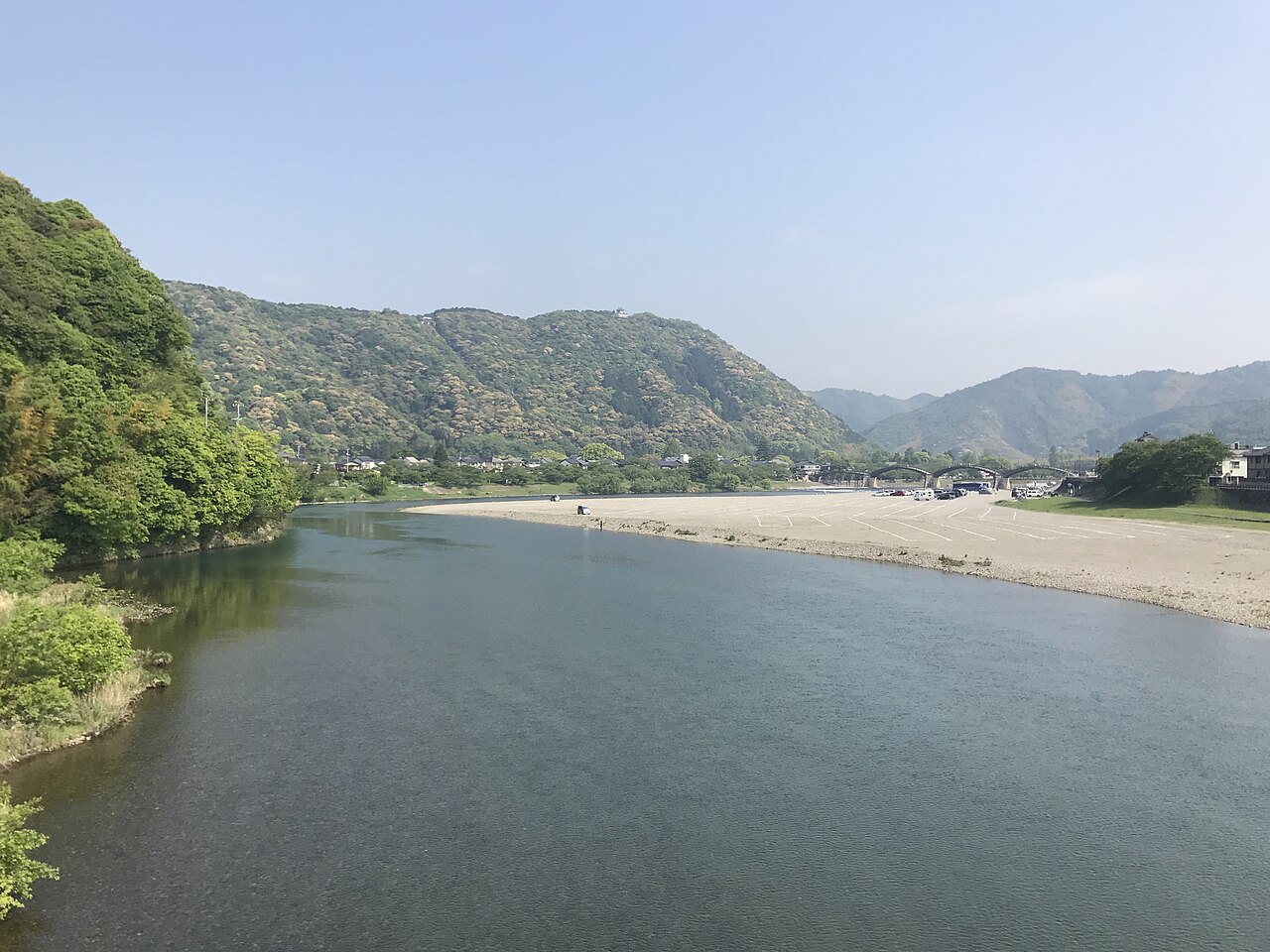 山口 錦川 岩国城 清流 テントサウナ