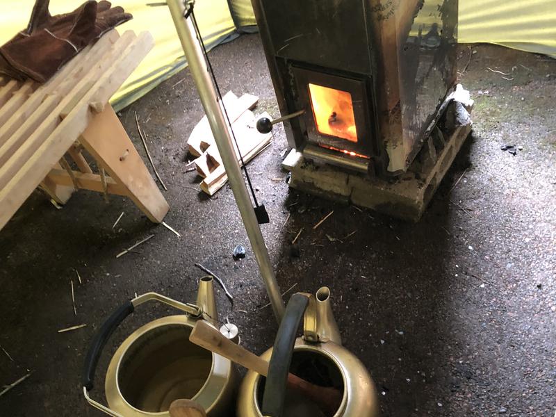 石川 テントサウナ ズックのサウナ 能登 川サウナ