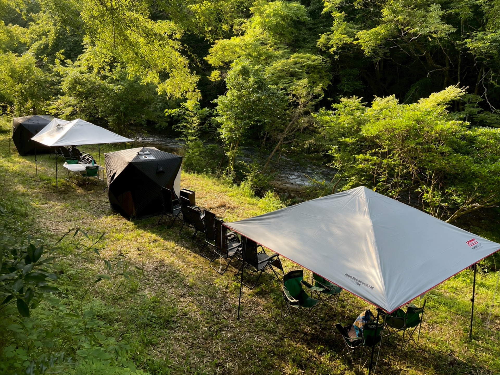 千葉 テントサウナ 川サウナFIELD 大多喜 タラレバキャンプ場