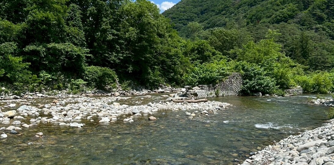 ととのい群馬 湯檜曽川 関東屈指の透明度 天然水風呂